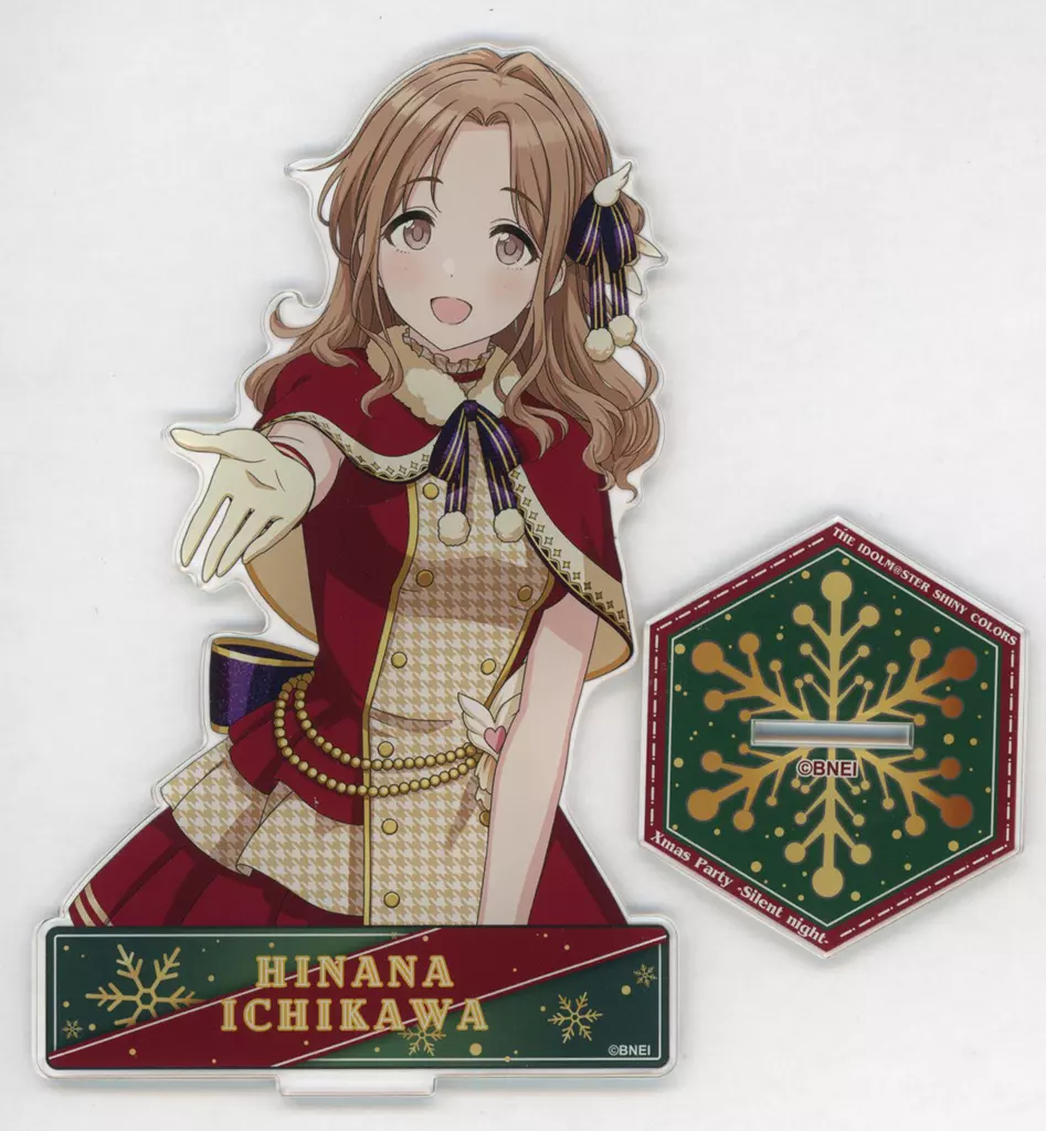 市川雛菜(Silent night ver.) 公式アクリルスタンド 「THE IDOLM＠STER SHINY COLORS Xmas Party -Silent night-」