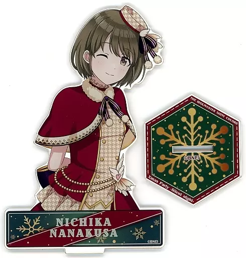 七草にちか(Silent night ver.) 公式アクリルスタンド 「THE IDOLM＠STER SHINY COLORS Xmas Party -Silent night-」