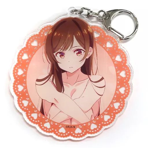 水原千鶴(体育座りver.) BIGアクリルキーホルダー 「DMMスクラッチ! 彼女、お借りします 第二弾」 D-5賞