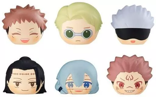 全6種セット 「呪術廻戦 ふかふかスクイーズパン 第二弾」