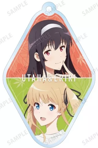 霞ヶ丘詩羽＆澤村・スペンサー・英梨々 「冴えない彼女の育てかた Fine 描き下ろしイラスト 秋のお出かけver. トレーディングアクリルキーホルダー」