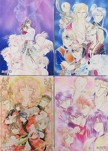 雑貨　全4種セット キャンバスアート 「DMMスクラッチ! ふしぎ遊戯」 B賞