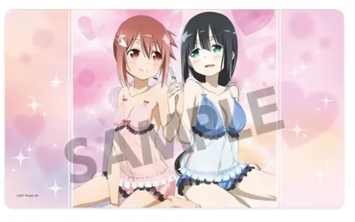 結城友奈は勇者である　東郷美森　ラバーマット　プレイマット　ベビードール 駿河屋 -<中古>結城友奈＆東郷美森(ベビードールver.) ラバー