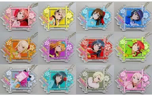 全12種セット 「ラブライブ!スクールアイドルフェスティバル ALL STARS in マルイ 描き下ろしアクリルキーホルダーコレクション 虹ヶ咲学園スクールアイドル同好会」
