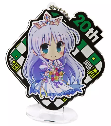 フィーナ・ファム・アーシュライト 20周年記念アクリルキーホルダー 「夜明け前より瑠璃色な」 オーガスト20周年記念祭グッズ