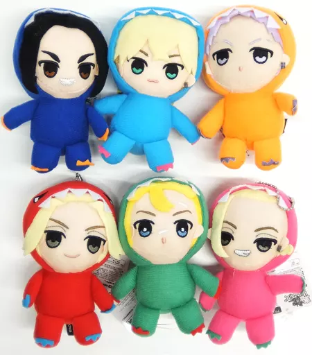全6種セット ちびキャラ恐竜マスコット 「東京リベンジャーズ」