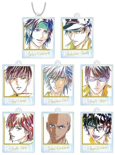 全8種セット 「新テニスの王子様 トレーディング 立海 Ani-Art 第2弾 アクリルキーホルダー」