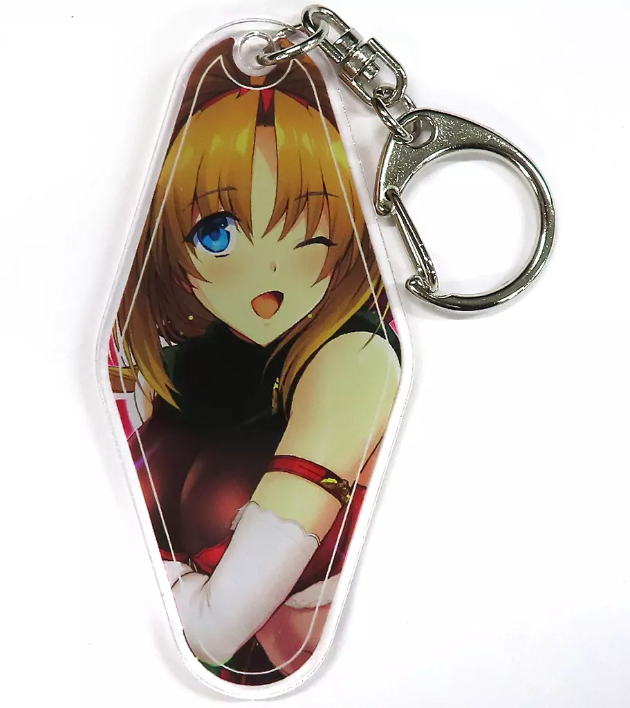 01聖夜ハルカ モーテルキー 「超昂大戦 エスカレーションヒロインズ」 萌えゲーフェスタ2021＠DMM/FANZA WINTERグッズ