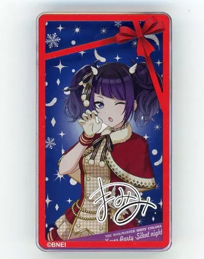 田中摩美々(Xmas Party -Silent night- ver.) 公式アクリルトロフィー 「THE IDOLM＠STER SHINY COLORS Xmas Party -Silent night-」