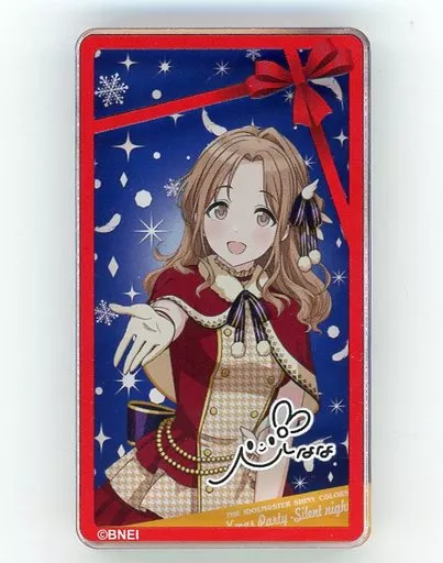 市川雛菜(Xmas Party -Silent night- ver.) 公式アクリルトロフィー 「THE IDOLM＠STER SHINY COLORS Xmas Party -Silent night-」