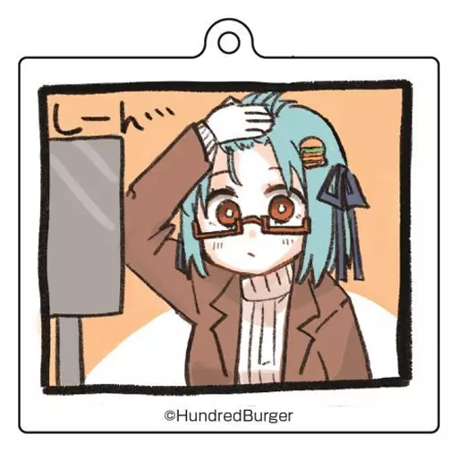 C.ハンバーガーちゃん 名場面アクリルキーホルダー 「ハンバーガーちゃん」