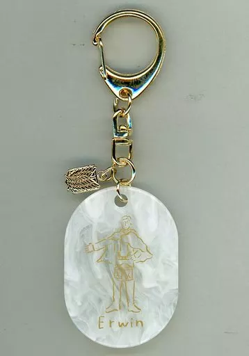 進撃の巨人　エルヴィン　キーホルダー　鬼頭祈 駿河屋 -<中古>エルヴィン・スミス キーホルダー 「進撃の巨人×鬼頭祈