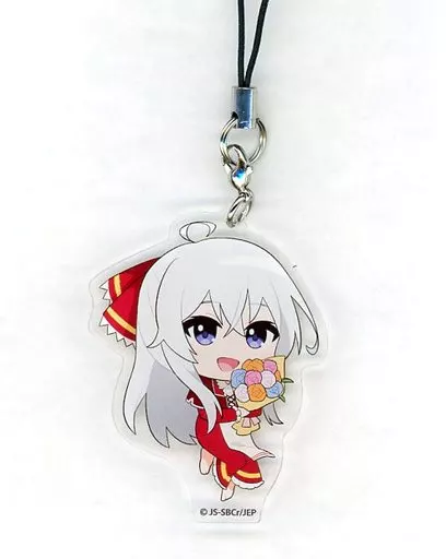葡萄踏みのイレイナ(みに) アクリルストラップ 「くじ引き堂 魔女の旅々くじ 誕生日を迎える美少女は誰でしょう? そう、私です!」 C-7賞