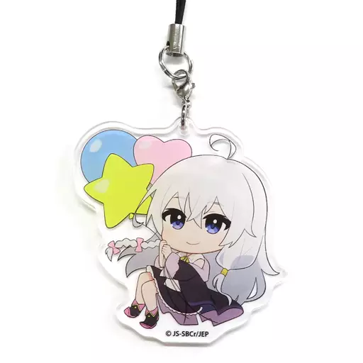 風船とイレイナ(みに) アクリルストラップ 「くじ引き堂 魔女の旅々くじ 誕生日を迎える美少女は誰でしょう? そう、私です!」 C-8賞