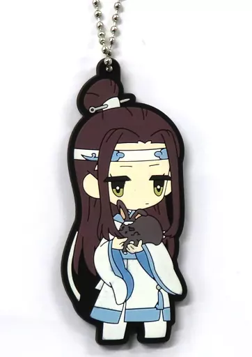 藍忘機 「魔道祖師 ラバーストラップ(面包挂件)」