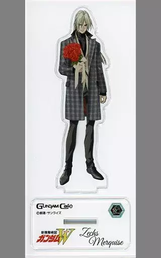 雑貨　クワトロ・バジーナ アクリルスタンド MODEL SHEET AS オムニバスvol.2 クリスマス 「GUNDAM Cafe Christmas ～Christmas escort～」 12/3より開催！ガンダムカフェ「Christmas ～Christmas escort