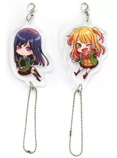 藍原芽衣＆藍原柚子 アクリルキーホルダー2個セット 「コミックス citrus + 第4巻 特装版」 同梱特典