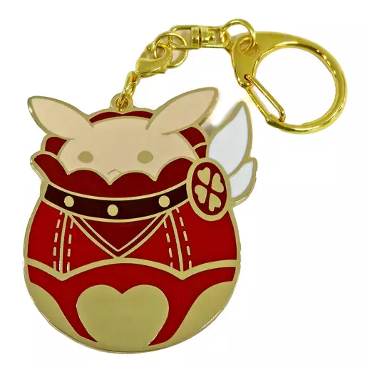 ボンボン爆弾 「原神×SWEETS PARADISE -そよ風の饗宴- 復刻版/-岩華聚餐- 復刻版 みんなの仲間 メタルキーホルダー」