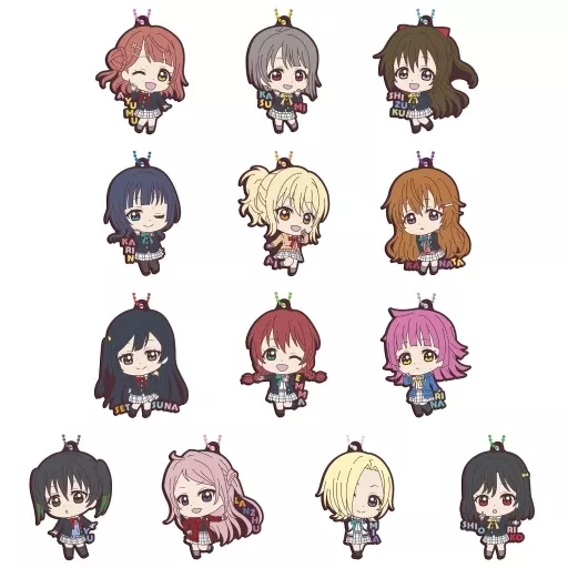 全13種セット 「ラブライブ!虹ヶ咲学園スクールアイドル同好会 カプセルラバーマスコット06」