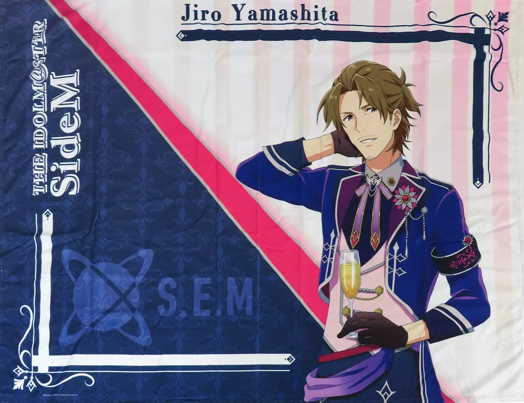 山下次郎 ハーフタオルケット 「アイドルマスター SideM」 アイドルマスター オフィシャルショップ ～315!!!SHOP～グッズ