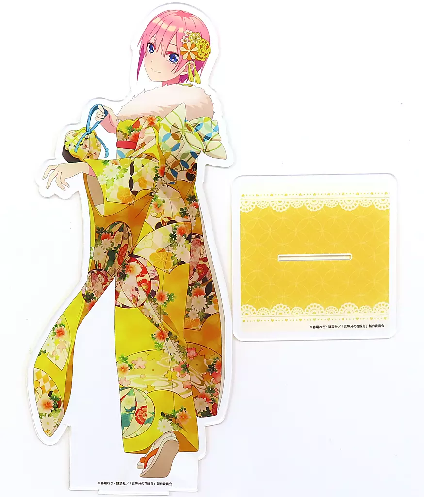 アクリルスタンド・アクリルパネル　中野一花 特大アクリルスタンド 「五等分の花嫁∬ CollaborationCafe Happy New Year 2022 HAREGI」