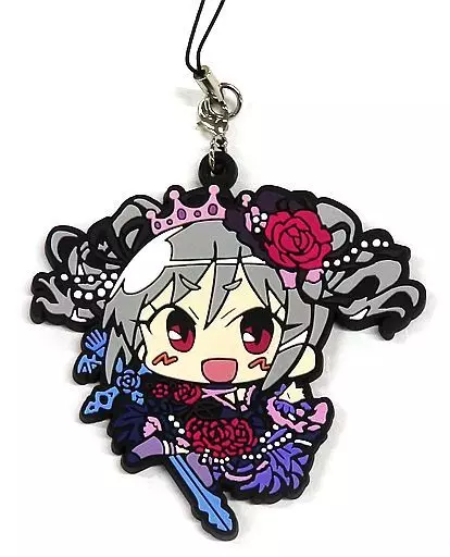 神崎蘭子 ミニッチュ アニバーサリープリンセスVer. ラバーストラップ 「アイドルマスター シンデレラガールズ 神崎蘭子 アニバーサリープリンセスVer. 1/8 ABS＆PVC製塗装済み完成品」 GOODSMILE ONLINE SHOP購入特典