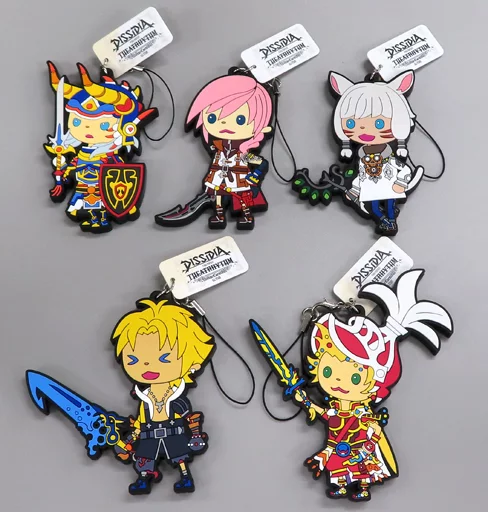 ディシディアファイナルファンタジー4周年記念大会景品ストラップ キャラクターNESiCAストラッププレゼントキャンペーン！第6弾