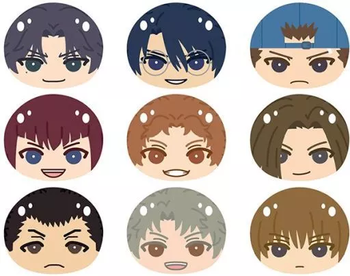 雑貨　全9種セット 「新テニスの王子様 おまんじゅうにぎにぎマスコット HYOTEI ver.」