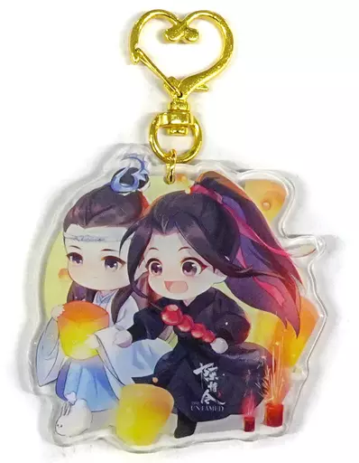 王一博(藍忘機)＆肖戦(魏無羨) アクリルキーホルダー 「陳情令」 公式ショップ購入特典