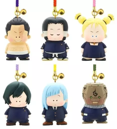 全6種セット 「ふぁんし～キャラクターズ 呪術廻戦 根付ますこっと3」