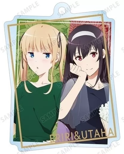 霞ヶ丘詩羽＆澤村・スペンサー・英梨々 「冴えない彼女の育てかた Fine 描き下ろしイラスト トレーディングアクリルキーホルダー 詩羽 バースデー2022ver.」