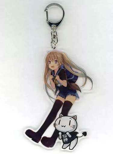 有坂真白 アクリルデカキーホルダー 「蒼の彼方のフォーリズム展 in 名古屋」