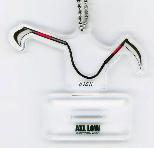 アクセル＝ロウ 武器アクリルスタンドキーホルダー 「DMMスクラッチ! GUILTY GEARシリーズ」 D-6賞