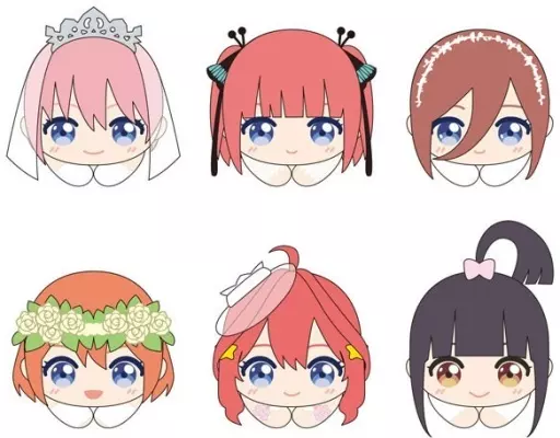 全6種セット 「映画 五等分の花嫁 はぐキャラコレクション」