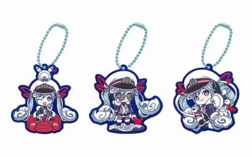全3種セット ラバーマスコット 「ガシャポンくじ 初音ミク 雪ミク2022 あそーと」 B賞