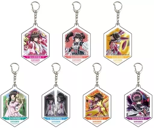 全7種セット 「戦姫絶唱シンフォギアXD UNLIMITED アクリルキーホルダー 06 調バースデーver.」