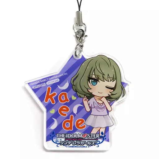 高垣楓 ぷちデレラ アクリルストラップ 「アイドルマスター シンデレラガールズ [麗しの妙薬] 高垣楓+ 1/7 完成品フィギュア」 あみあみ購入特典