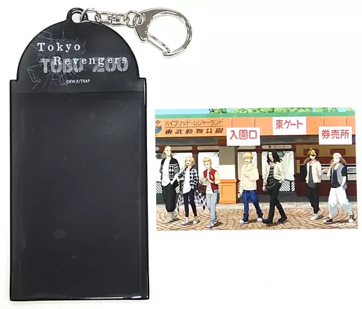 集合 オリジナルフォトカード付きフォトホルダー 「東京リベンジャーズ×東武動物公園」 特典付きコラボ入園券購入特典