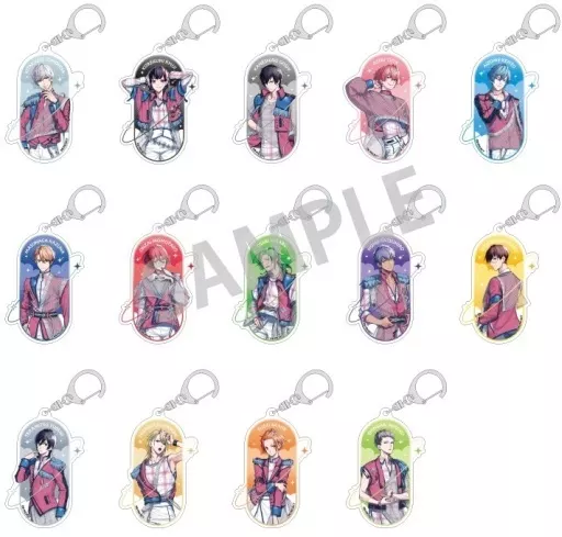 全14種セット 「B-PROJECT 流星*ファンタジア トレーディングアクリルキーホルダー」