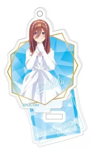 中野三玖B 「映画 五等分の花嫁 スタンドミニアクリルキーホルダー」