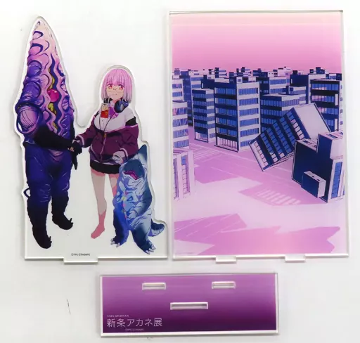 【希少】 SSSS.GRIDMAN 新条アカネ 最終回放送記念 アクリルスタンド 駿河屋 -<中古>最終回放送記念“新条アカネ” アクリルスタンド 「SSSS