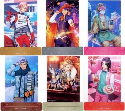 全6種セット 「A3!(エースリー) スタンド付きアクリルパネルコレクション 秋組」