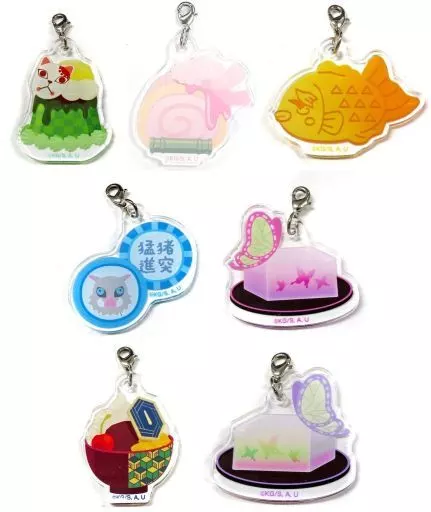 全7種セット 「鬼滅の刃 ランダムアクリルチャーム vol.1」