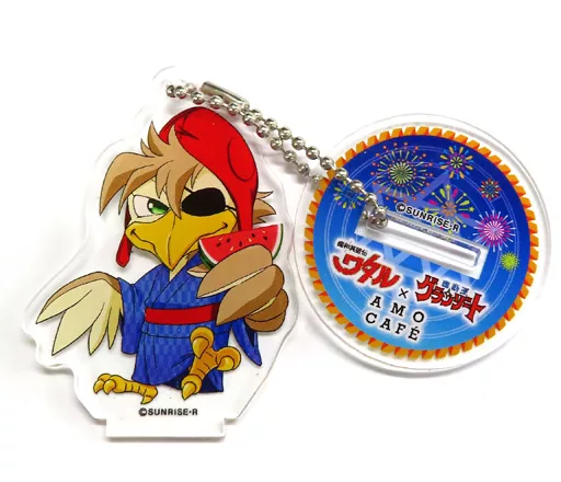 渡部クラマ 「魔神英雄伝ワタル＆魔動王グランゾート×AMOCAFE トレーディングミニキャラアクリルスタンドキーホルダー」