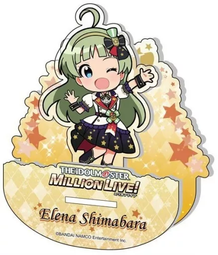島原エレナ ver.(ドリーム・プレリュード) 揺れているアクリル 「アイドルマスター ミリオンライブ!」