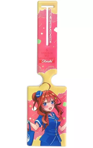 中野五月 ラゲッジタグキーホルダー 「きゃらっとくじ 五等分の花嫁∬～FIVE AIRLINE～」 O賞
