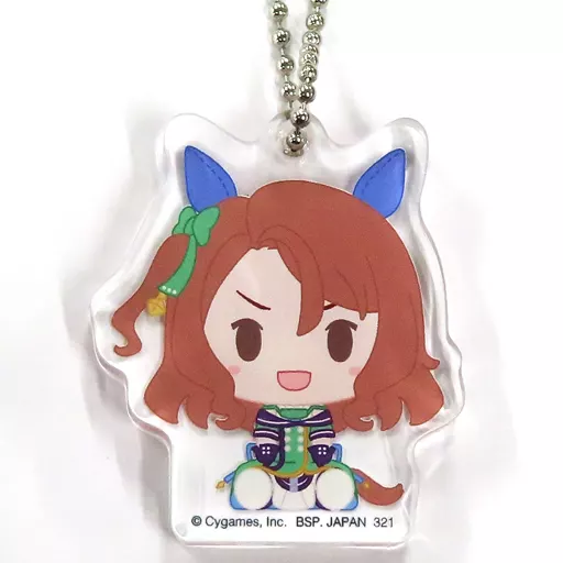 キングヘイロー ちょこのっこアクリッツチャーム(1) 「一番くじ ウマ娘 プリティーダービー 1弾」 F賞
