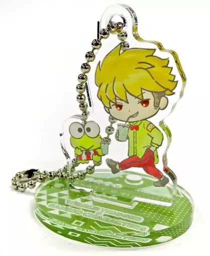 諏訪洸太郎＆ケロケロケロッピ 「ワールドトリガー×サンリオキャラクターズ PremiumShop 第2弾 ミニアクリルスタンドキーホルダー vol.2」