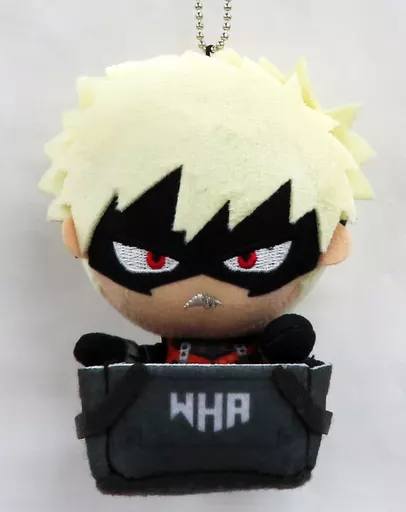 爆豪勝己 カゴコレ ぬいぐるみキーホルダー 「僕のヒーローアカデミア THE MOVIE ワールド ヒーローズ ミッション」
