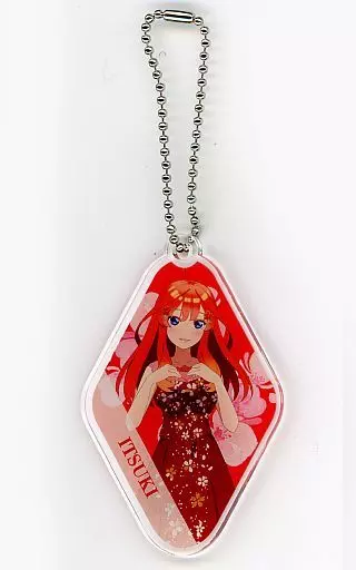 中野五月(半身) 「映画 五等分の花嫁 POP UP SHOP in TOWER RECORDS 描き下ろしイラスト トレーディングアクリルキーホルダー 桜ドレスver. 」